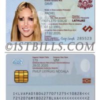 东欧|波罗的海| 拉脱维亚ID卡/身份卡PSD模板 Latvia /Photoshop/PS