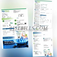 欧盟|希腊地址证明 Elpedison电力公司电费账单Greece Elpedison Utility Bills PDF