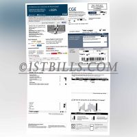 智利CGE电费账单 地址证明 Chilean CGE utility bill Proof of address