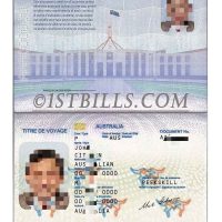 澳洲| 澳大利亚新版护照 Australia Passport PS/Photoshop/PSD模板