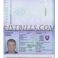 东欧|波罗的海| 斯洛伐克护照 Slovakia Passport PSD模板/photoshop/PS