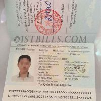 东南亚| 越南护照拍照 Vietnam Passport PS/Photoshop/PSD模板