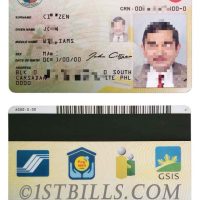 东南亚| 菲律宾身份证卡PSD模板 Philippines UMID Card Template PSD