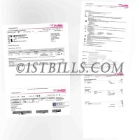 马来西亚地址证明 TIME宽带网费账单 Malaysian Address Proof TIME Broadband Internet Bill