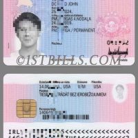 欧盟|拉脱维亚居留卡Latvia Residence Permit/居住证PS/PSD模板
