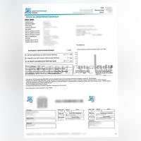 塞尔维亚电力公司 Elektroprivreda Srbije (EPS) 电费账单 地址证明 Electricity bill from Serbian power company Elektroprivreda Srbije (EPS) - Proof of address