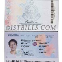 东南亚| 马来西亚新版护照PS/PSD模板（V3）Malaysia Passport PSD