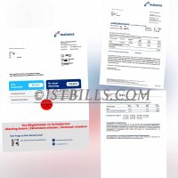 德国水电账单 德国Mainova电费账单地址证明 Germany Mainova Electricity Utility Bill Proof Of Address