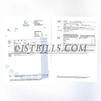 荷兰地址证明 Waterbedrijf Groningen水费账单荷兰语 Holland Waterbedrijf Groningen Water Bill PDF