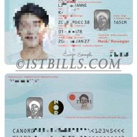 北欧| 挪威身份证卡Norway ID CardPS/PSD模板