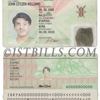 非洲| 肯尼亚身份证卡PS/PSD模板 Kenya ID Card Template
