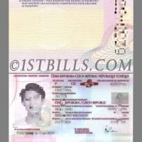 欧盟| 捷克护照PS/PSD模板Czech Republic Passport/PSD