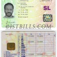 南亚| 斯里兰卡驾照/驾驶证PSD模板 Sri Lanka DL PS（V1）