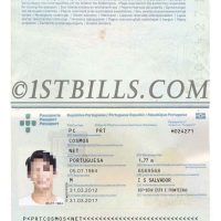 欧盟| 葡萄牙护照 Portugal Passport葡萄牙护照PSD/photoshop/PS模板