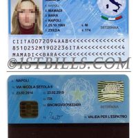 欧盟| 意大利ID卡/身份证卡 Italy PSD/photoshop/PS模板