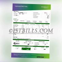 英国公司水电费账单/地址证明pdf UK Pozitive Company Business Utility Bills PDF