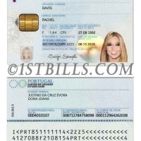 欧盟| 葡萄牙ID卡/身份验证卡 Portugal PSD/Photoshop/PS模板