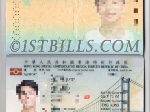 香港护照 PSD HongKong Passport/photoshop/ps模板