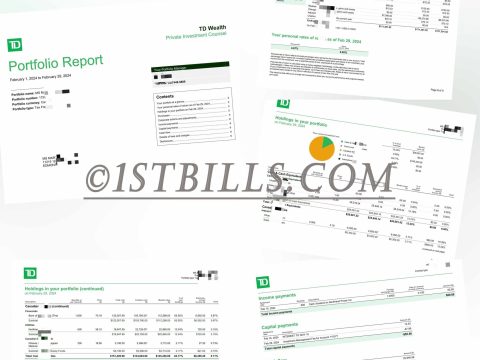 加拿大道明银行 投资组合报告 Canada TD Bank Portfolio Report