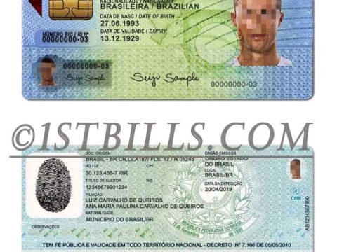 南美洲|拉美| 巴西ID卡/身份证PSD模板 Brazil /Photoshop/PS（V1版）