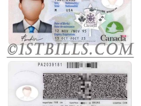 北美| 加拿大ID卡/身份证卡Canada\PSD/photoshop/PS模板